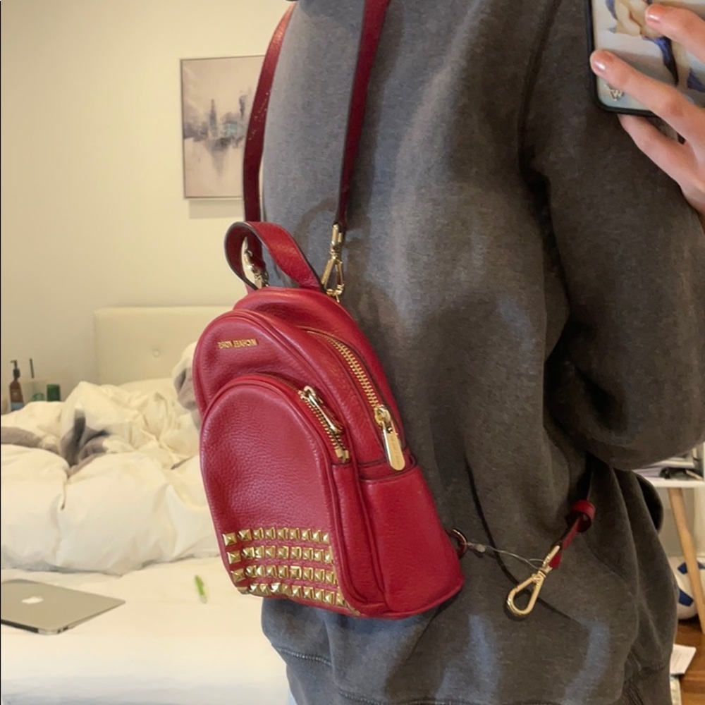 Michael Kors Red Mini Backpack - image 3